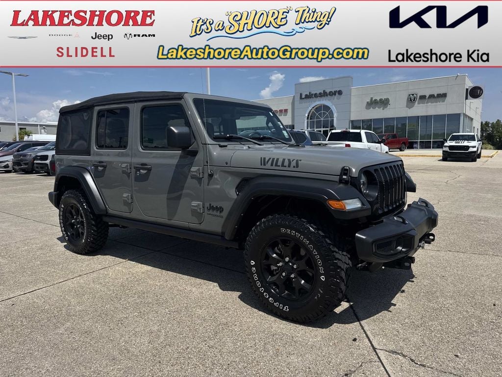 2022 Jeep Wrangler Unlimited Unlimited Willys