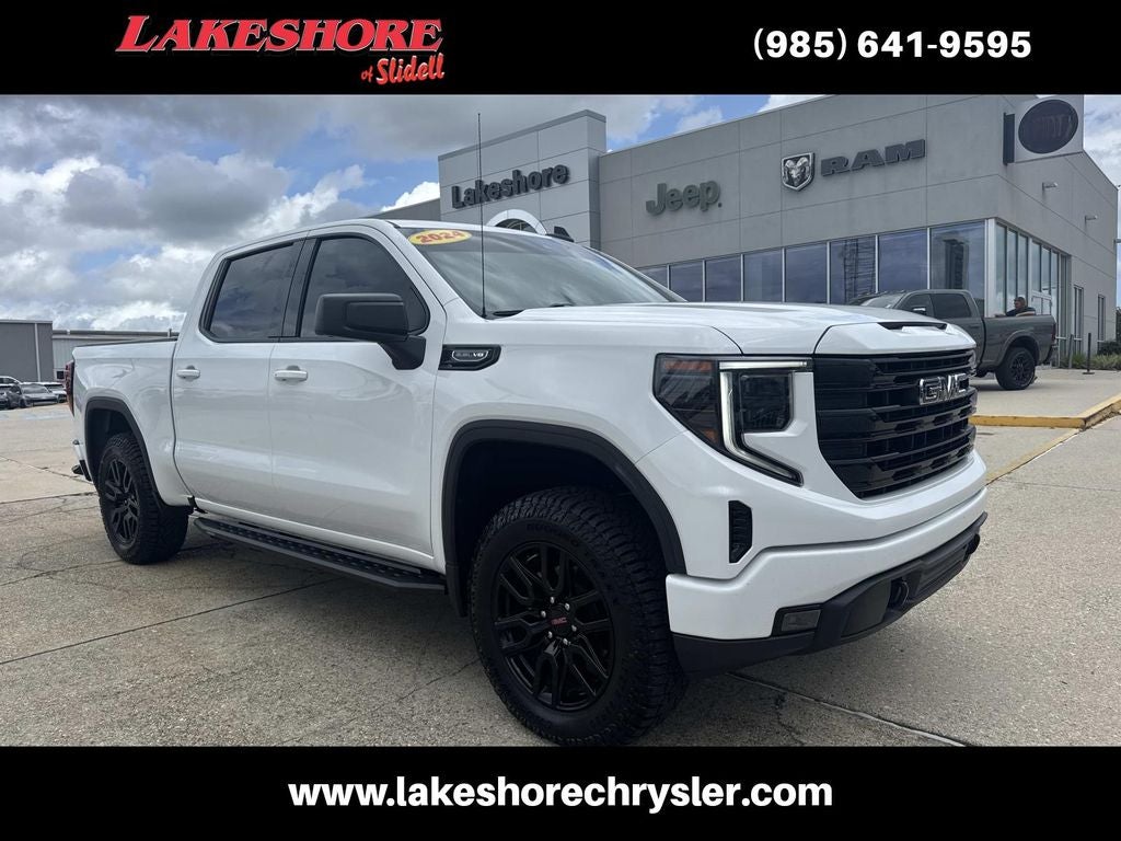2024 GMC Sierra 1500 4WD Crew Cab Short Box Elevation with 3SB