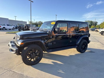 2025 Jeep Wrangler 4xe Sahara 4xe