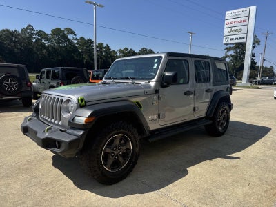 2018 Jeep Wrangler Unlimited Sport S 4x4