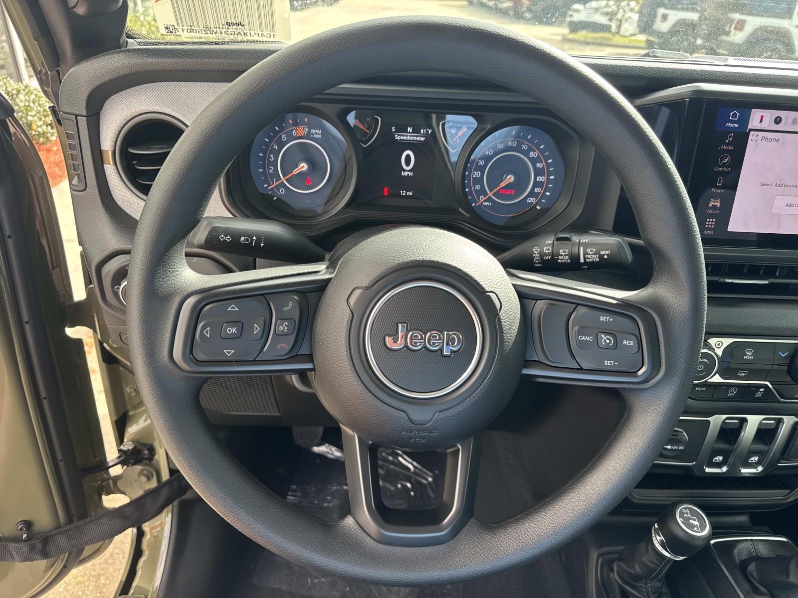 2026 Jeep Wrangler WRANGLER 2-DOOR SPORT