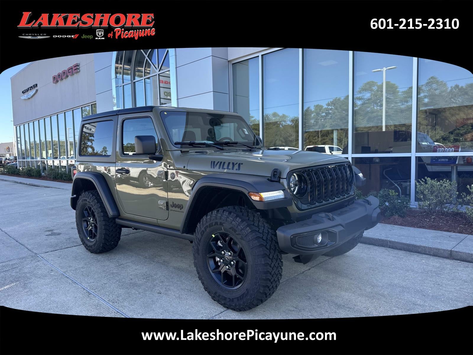 2026 Jeep Wrangler WRANGLER 2-DOOR WILLYS