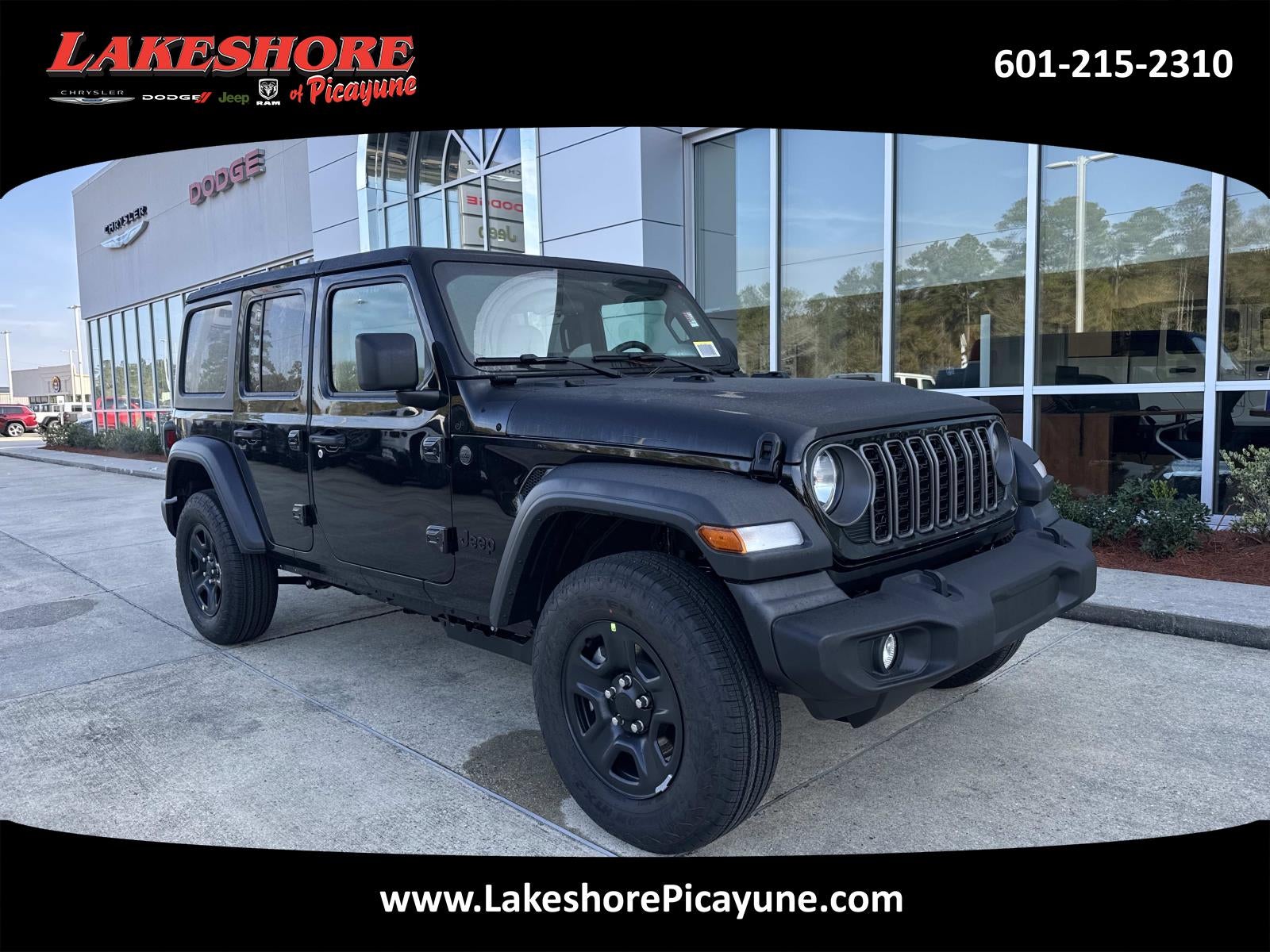 2026 Jeep Wrangler WRANGLER 4-DOOR SPORT