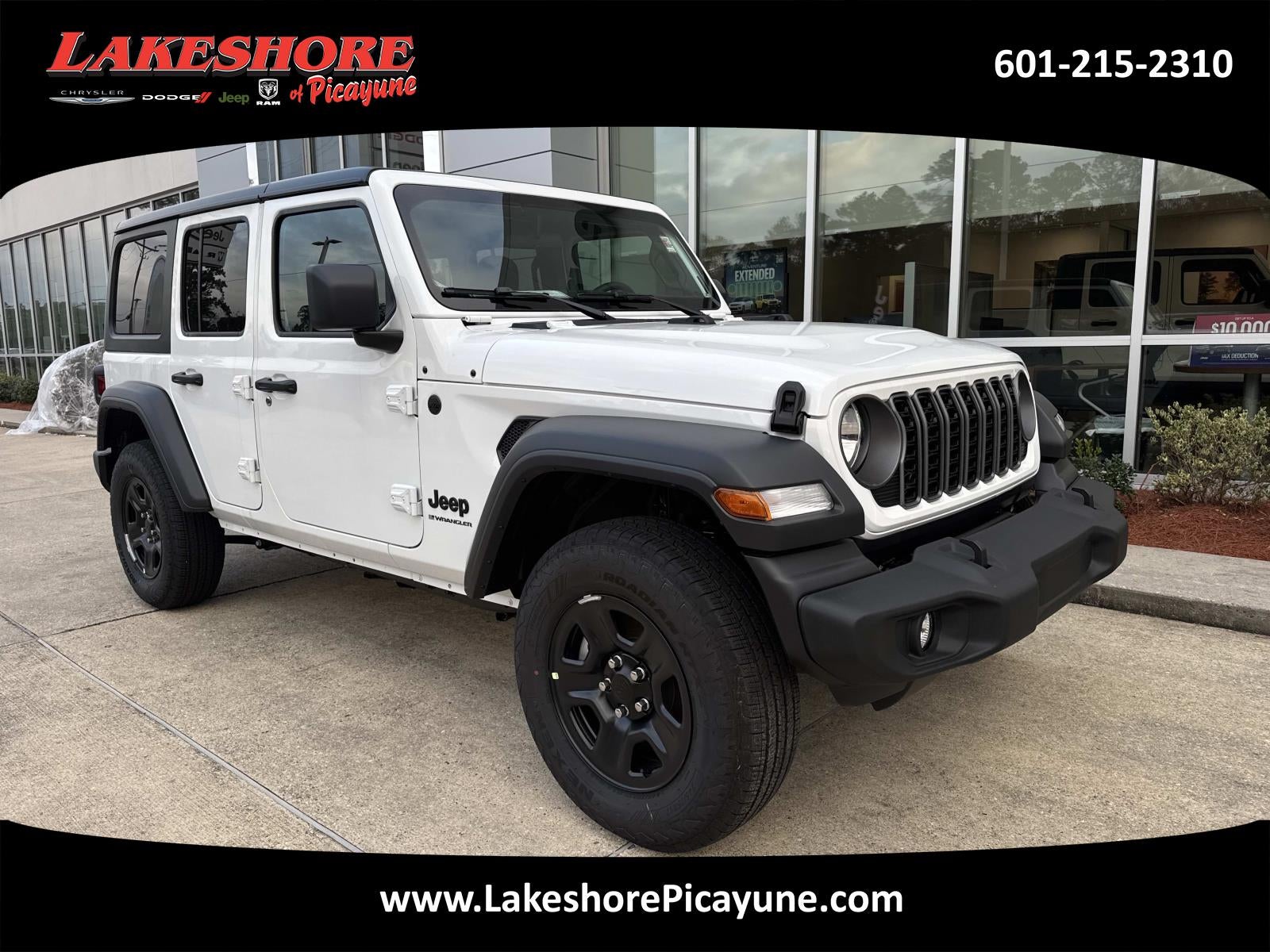 2026 Jeep Wrangler WRANGLER 4-DOOR SPORT