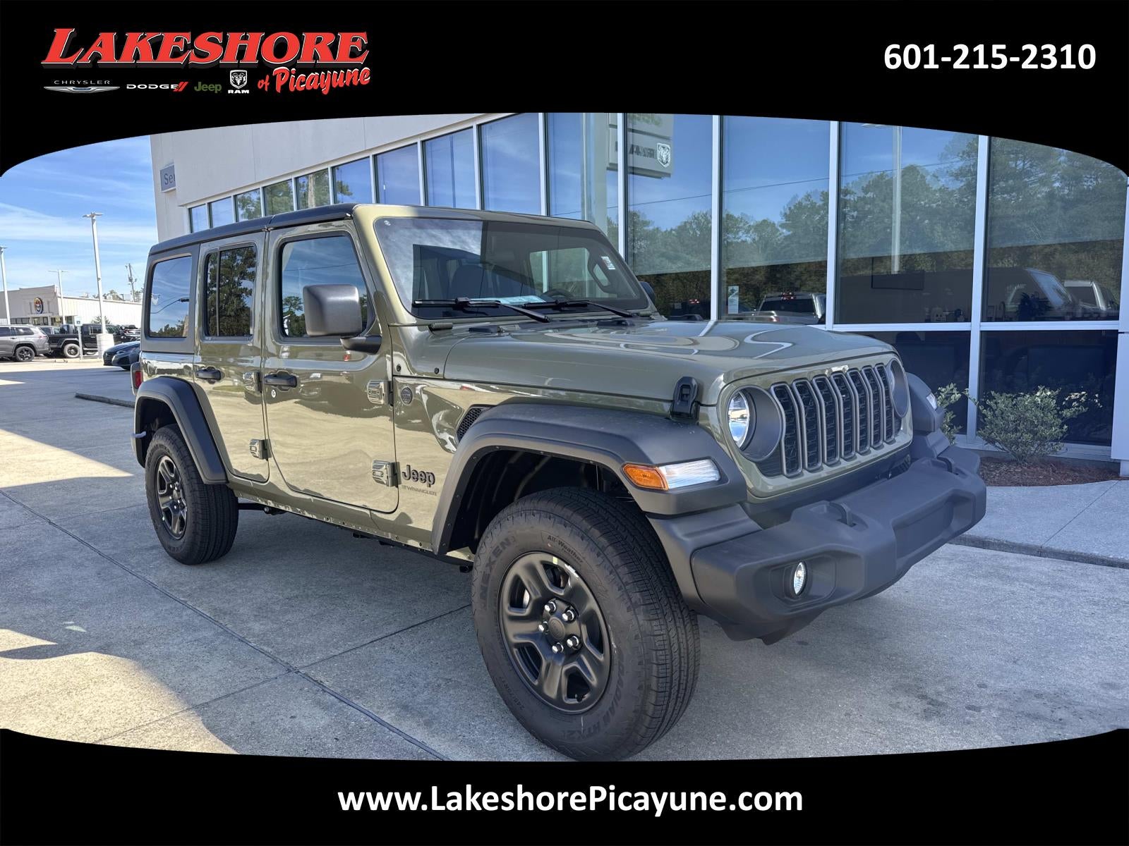 2026 Jeep Wrangler WRANGLER 4-DOOR SPORT