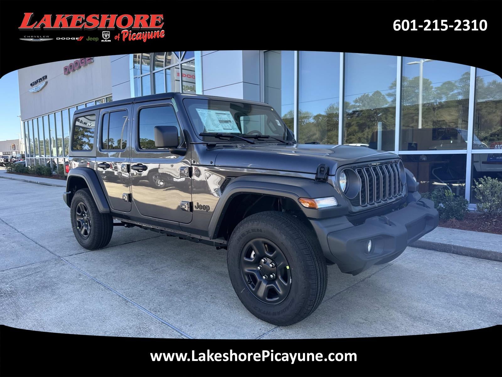 2026 Jeep Wrangler WRANGLER 4-DOOR SPORT