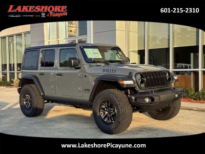 2026 Jeep Wrangler WRANGLER 4-DOOR WILLYS