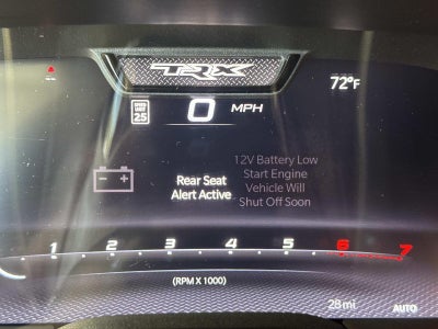 2027 RAM 1500 TRX SRT