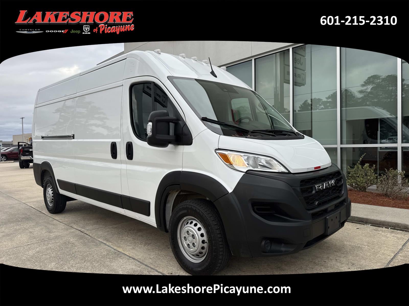 2024 RAM ProMaster 2500 Cargo Van Tradesman High Roof 159' WB w/Pass Seat
